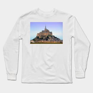 Mont Saint Michel Normandy France Long Sleeve T-Shirt